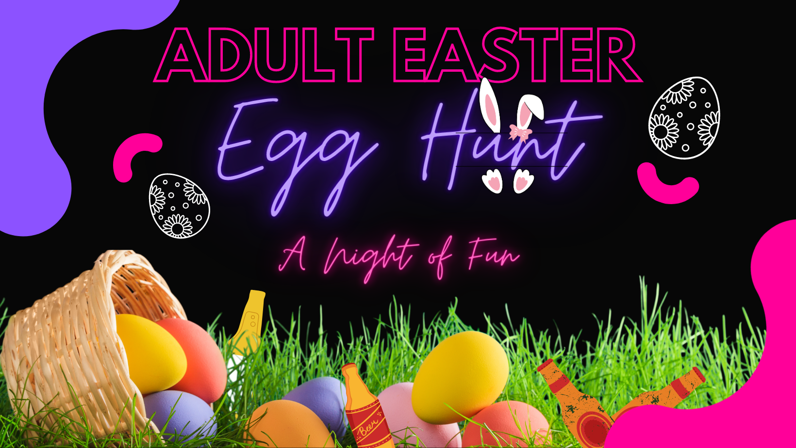 easter egg hunt background